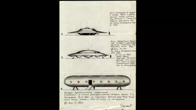 Bob Lazar and UFO drawings