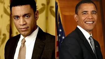 famous actor Harry Lennix trained Obama to act.