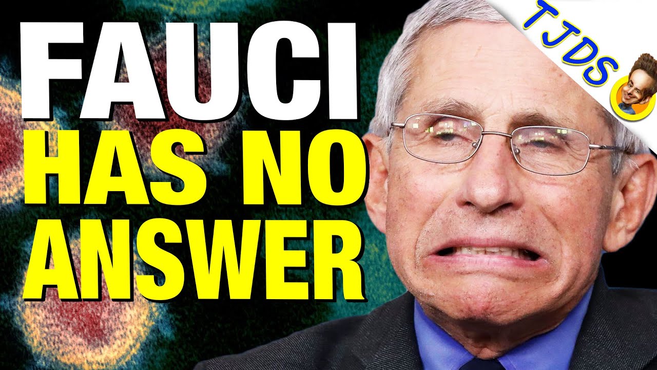 Fauci Has No Answer--Why Vaxx People With Natural Immunity?